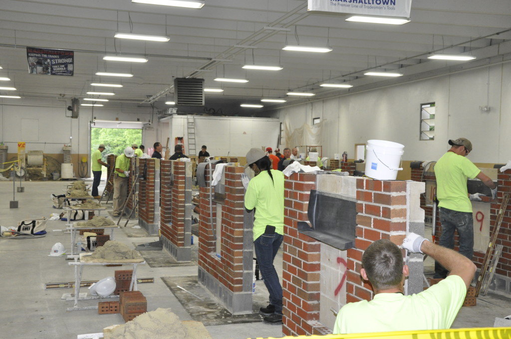 The North Central Region of BAC apprentices proved their dedication to their training and chosen trade during the 2015 Bricklayers and Allied Craftworkers/International Masonry Institute Regional Apprentice Contest.